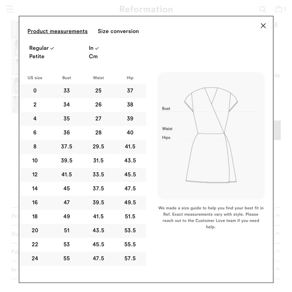 Reformation Fulton Dress in Princess Margaret - Picture 6 of 6